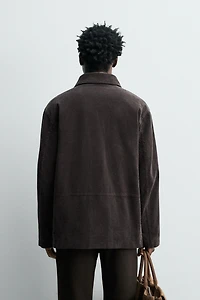 CORDUROY POCKET JACKET
