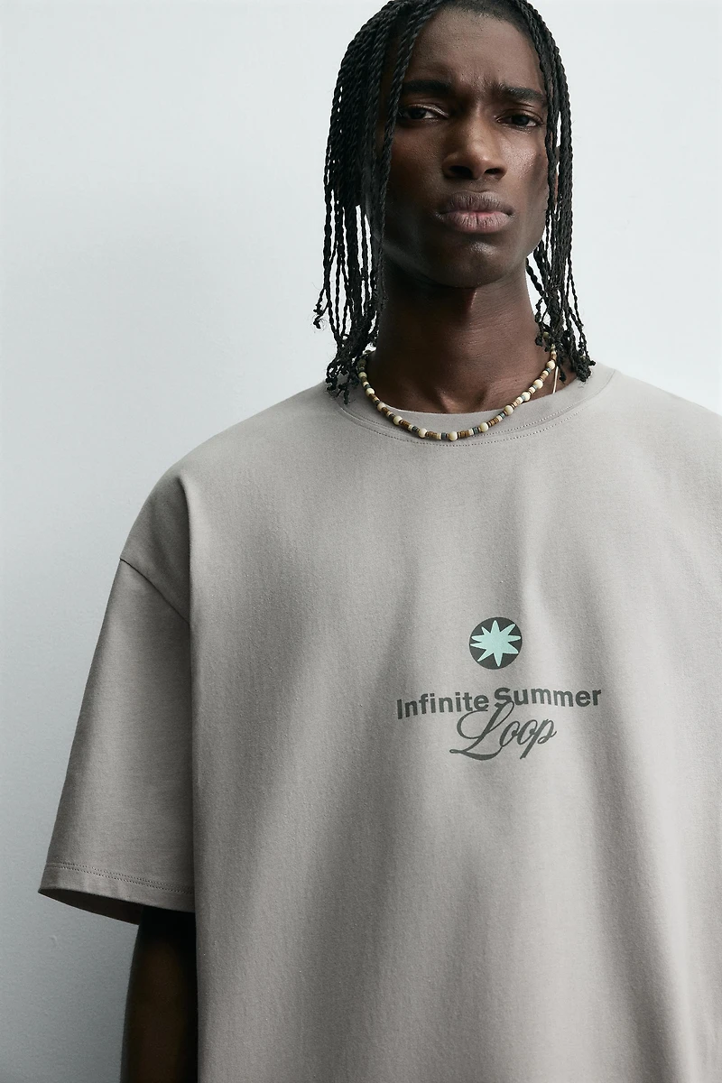 STAR PRINT T-SHIRT