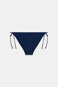 PLAIN BIKINI BOTTOM WITH TIES