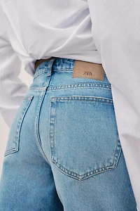 SHORT Z1975 DENIM À TAILLE CROISÉE