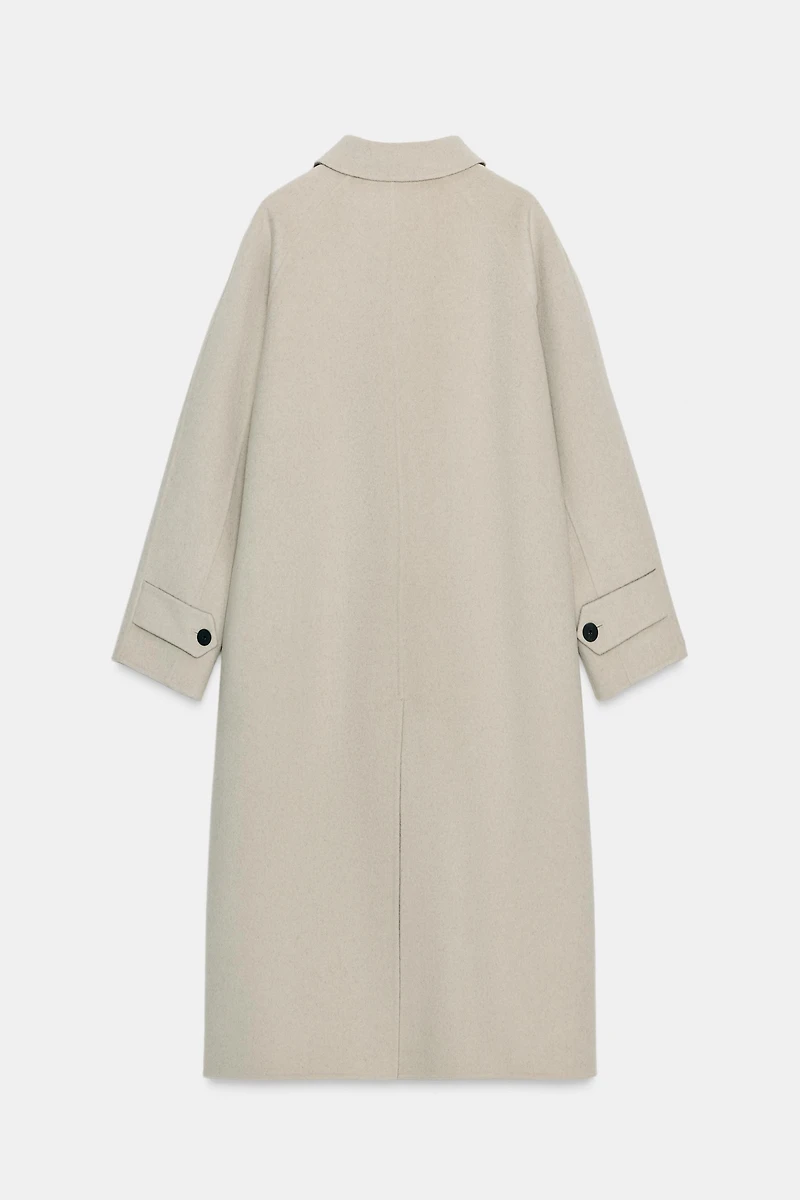 ZW COLLECTION LIMITED EDITION LONG WOOL BLEND COAT