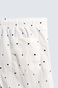 HALF POLKA DOT SWIMSUIT