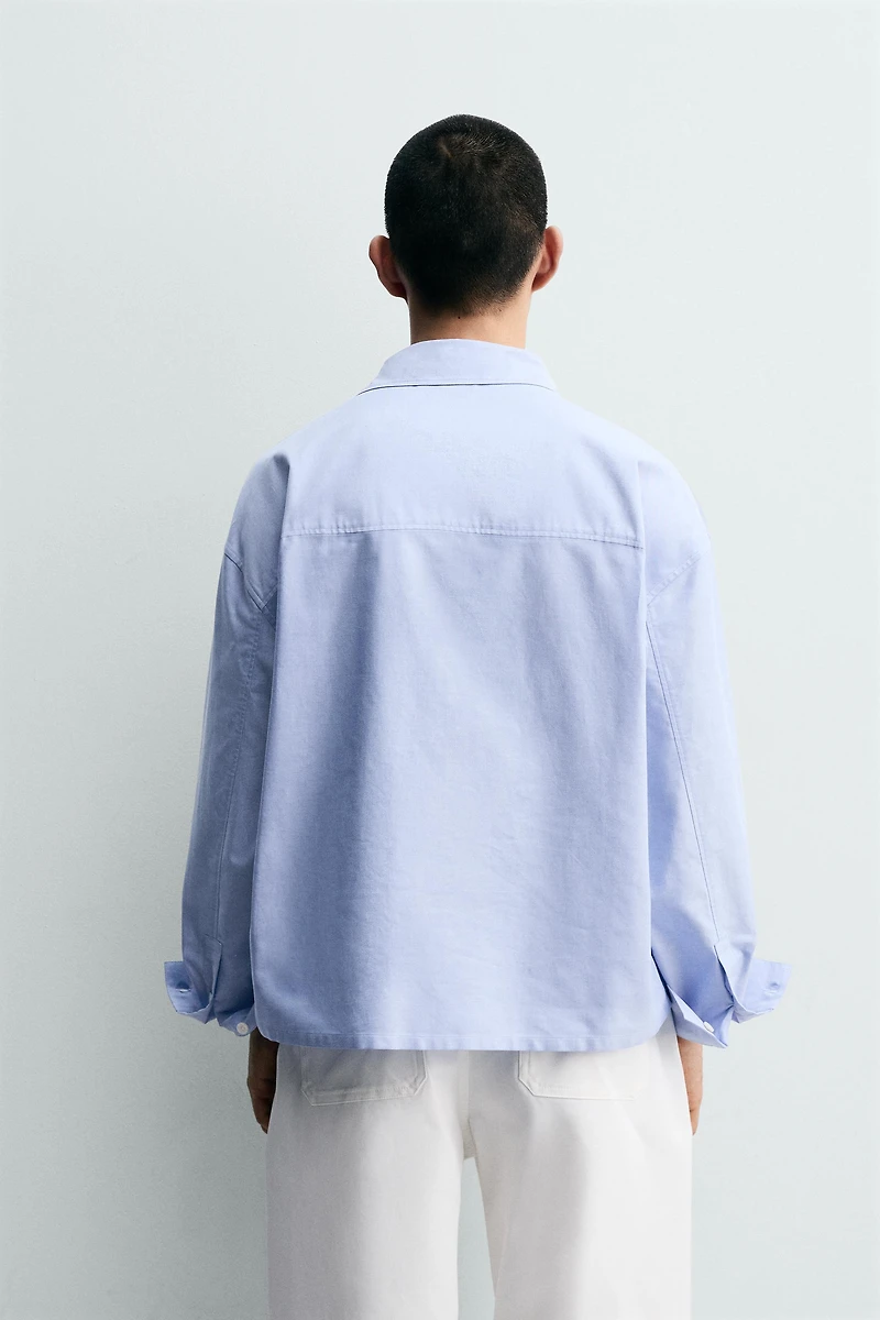 BOXY FIT OXFORD SHIRT