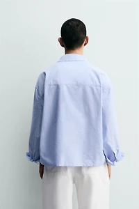 BOXY FIT OXFORD SHIRT