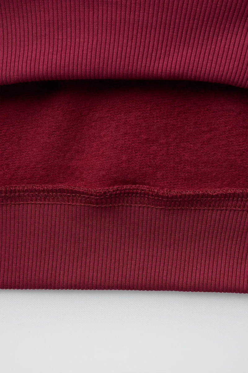 PATCH SWEATSHIRT
