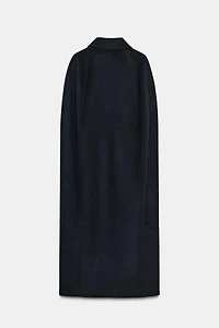 CAPE OVERSIZE AVEC LAINE ZW COLLECTION ÉDITION LIMITÉE