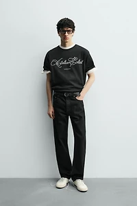 T-SHIRT BRODERIE INSCRIPTION