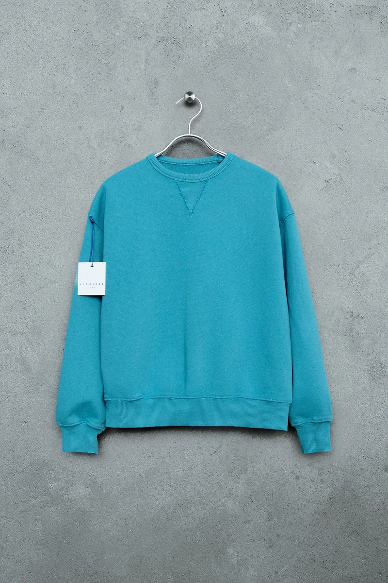 STORIESZ - SWEAT EN MOLLETON COL ROND