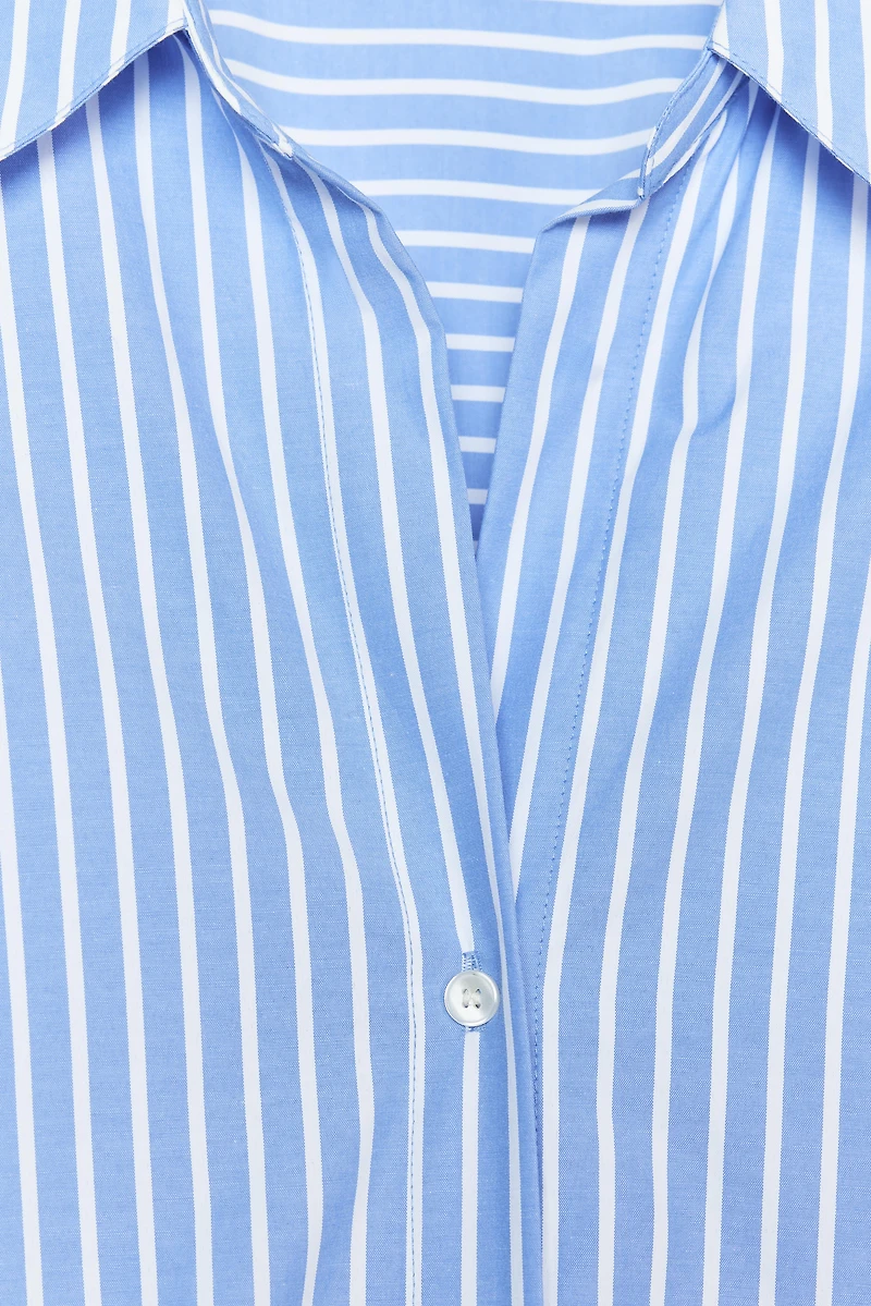 BASIC POPLIN SHIRT