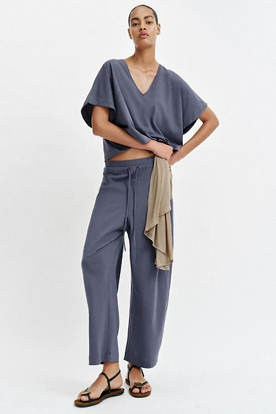 RUSTIC DRAWSTRING PANTS