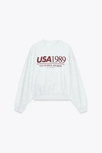 TEXT SWEATSHIRT