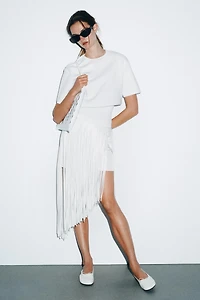 LASER-CUT LEATHER SHOPPER