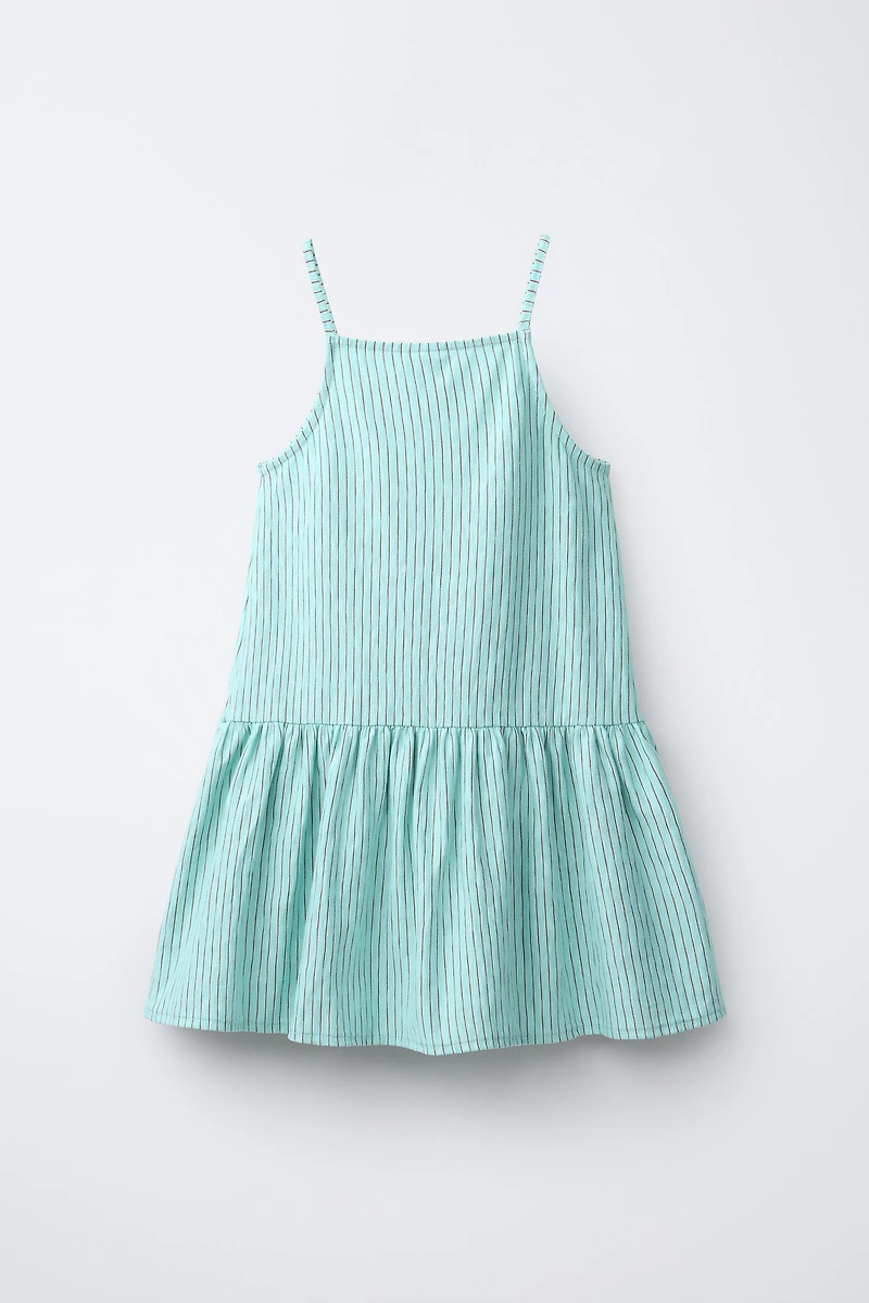 STRIPED PRINT DRESS