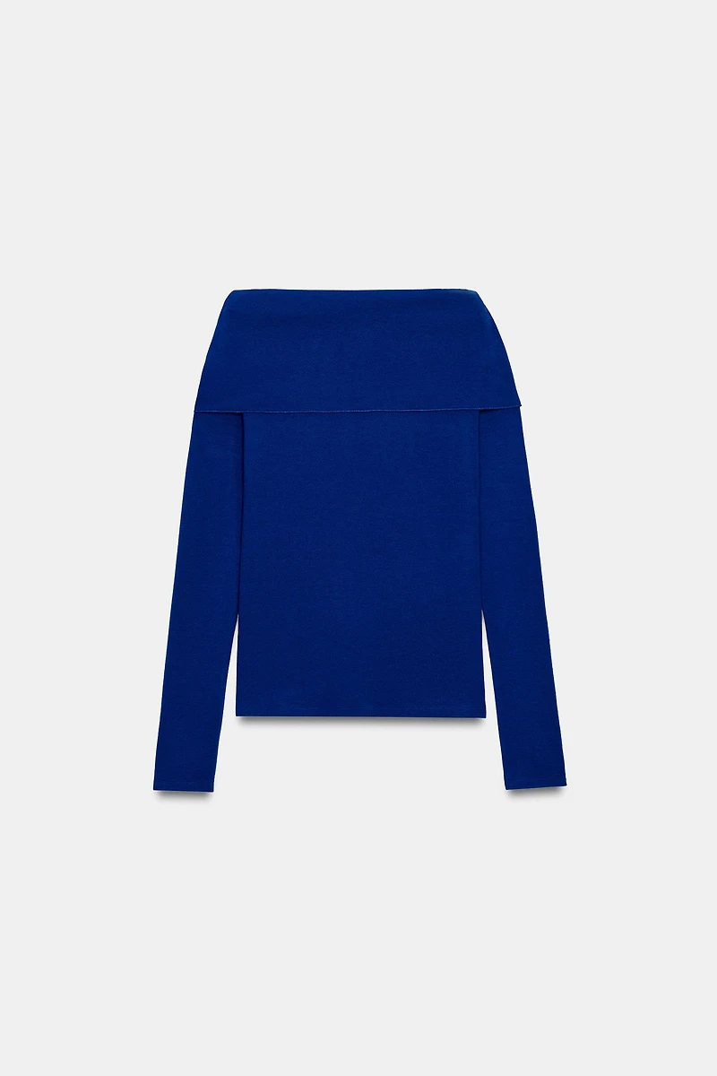 TOP DOUX À BOUCLE