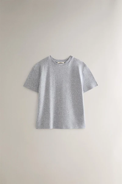 SHORT SLEEVE COTTON T-SHIRT