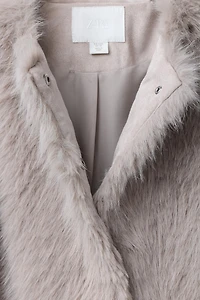 FAUX FUR CROPPED JACKET