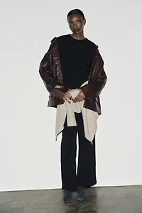 PLEATED INTERLOCK TOP