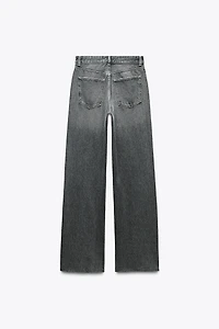TRF HIGH RISE WIDE LEG JEANS
