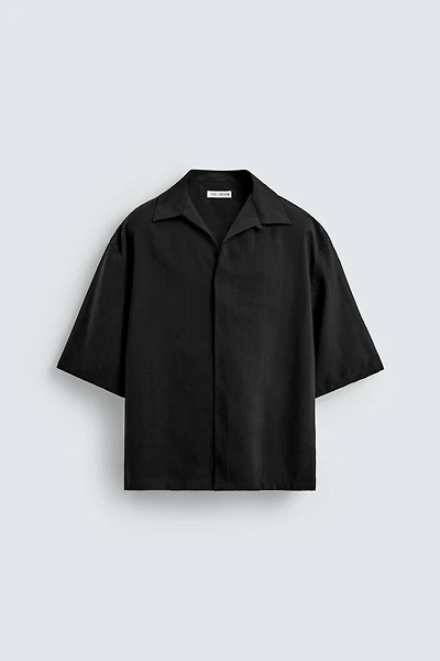 RELAXED FIT FLOWY SHIRT