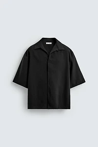 RELAXED FIT FLOWY SHIRT