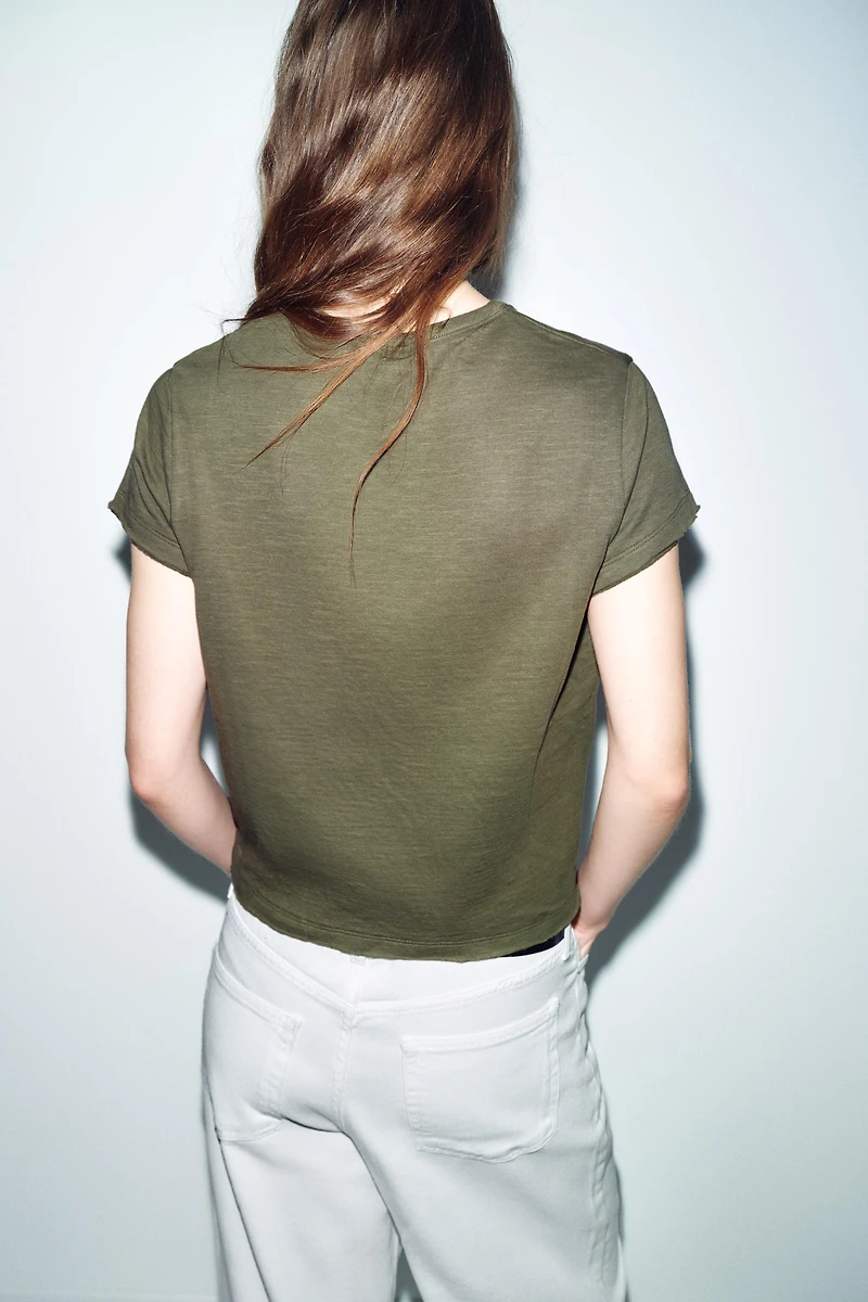 COTTON SHORT SLEEVE T-SHIRT