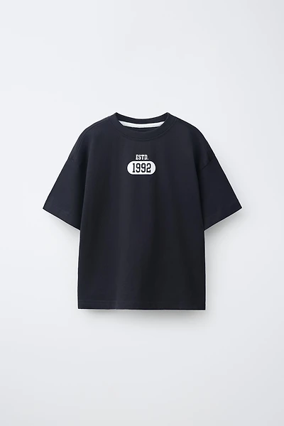 T-SHIRT JOGGING IMPRIMÉ
