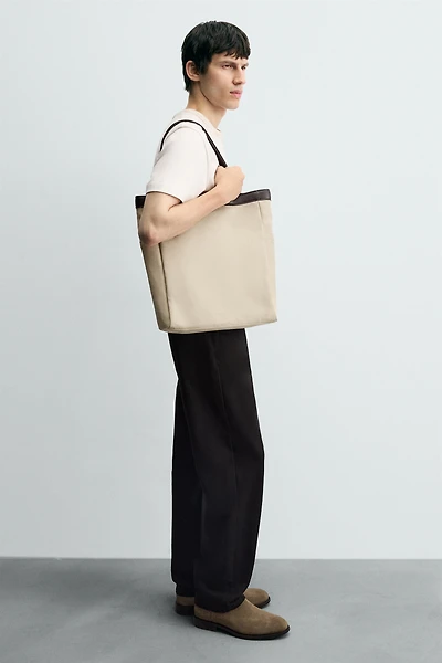 SAC SHOPPER EN TISSU