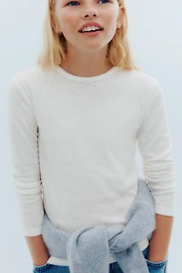 AGES 6-14 / TWO-PACK OF POINTELLE SHIRTS