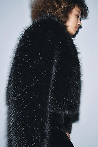 ZW COLLECTION FAUX FUR JACKET