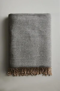 WOOL AND ALPACA BLANKET