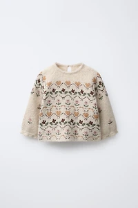 PULL EN MAILLE JACQUARD