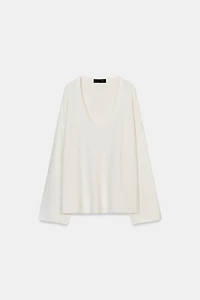 ROUND NECK KNIT JUMPER