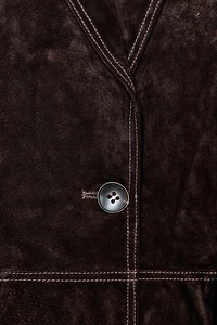 BLAZER 100 % CUIR DROIT