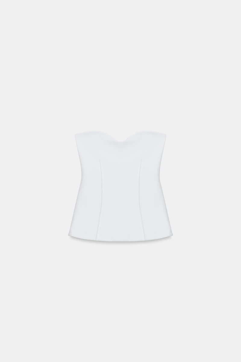 TOP BANDEAU DÉCOLLETÉ CŒUR