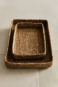 SEAGRASS TRAY BASKET