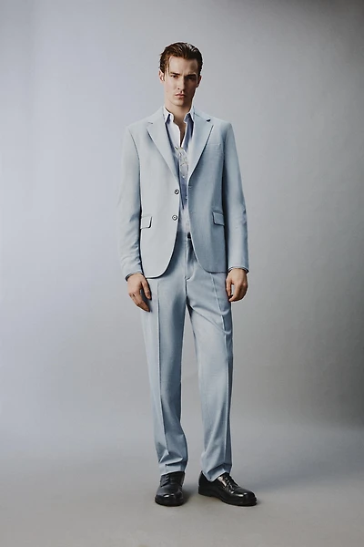 SLIM FIT SUIT PANTS