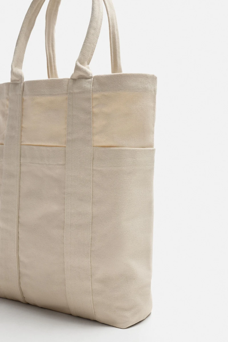 SAC SHOPPER EN TISSU