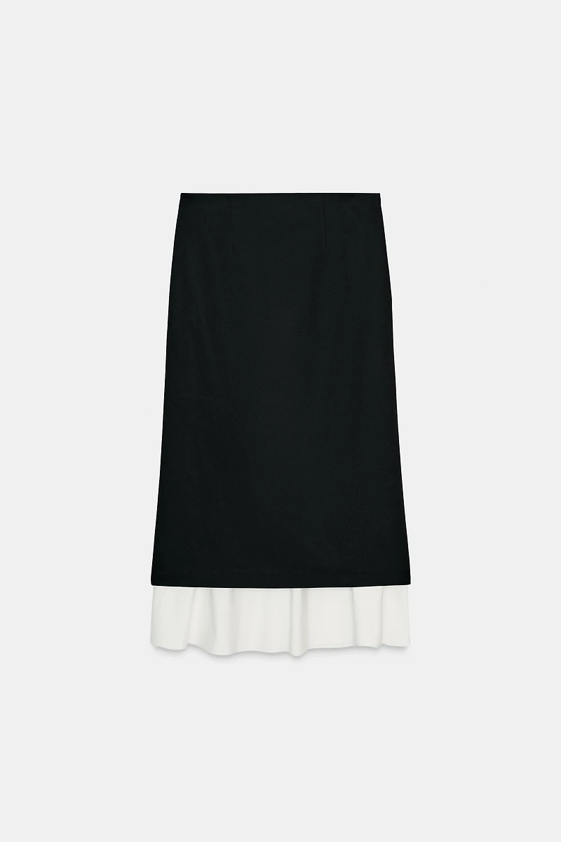 ZW COLLECTION COMBINATION SKIRT