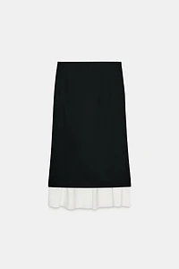 ZW COLLECTION COMBINATION SKIRT