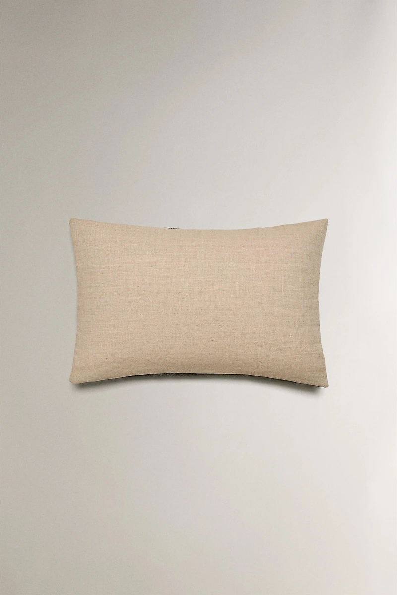 PAISLEY PRINT CUSHION COVER