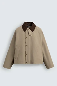 BLOUSON TECHNIQUE COL CONTRASTANT