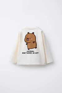 T-SHIRT IMPRIMÉ CAPIBARA CAPYFUN ©