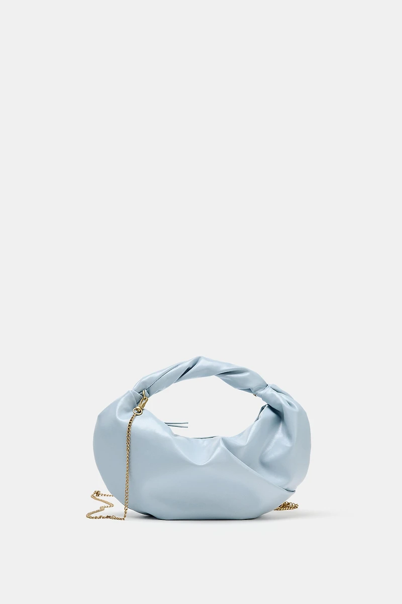 RUCHED HANDBAG