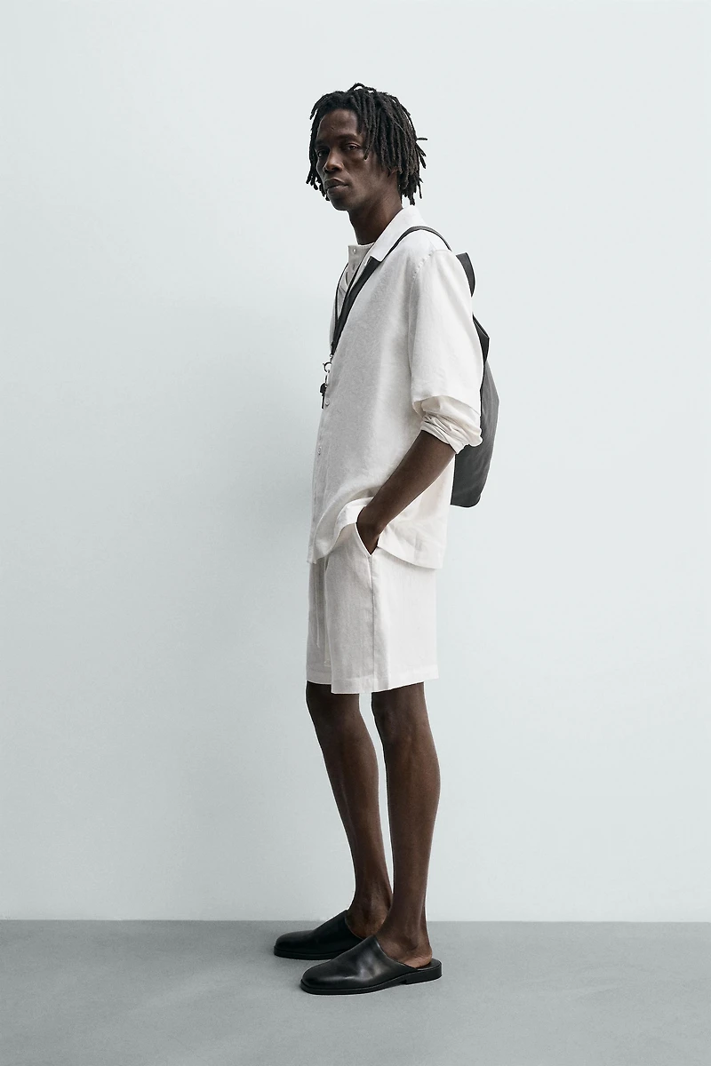 100% LINEN RELAXED FIT SHIRT
