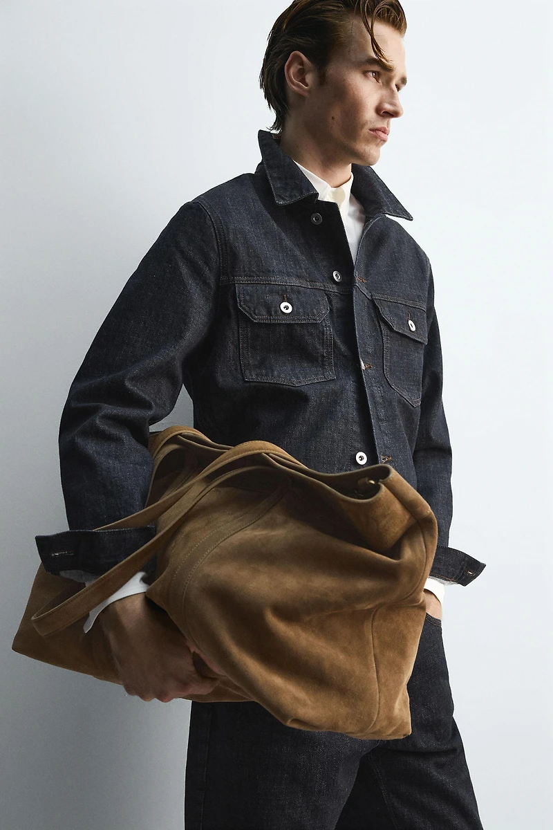 LIMITED EDITION LEATHER SHOPPER BAG