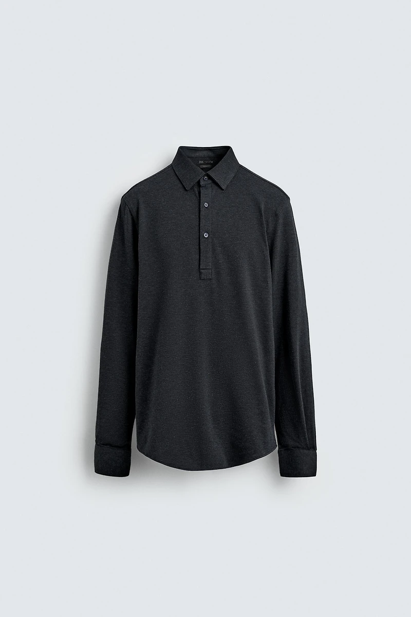 SOFT COTTON POLO SHIRT