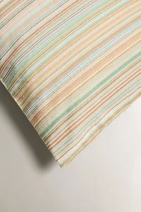 STRIPED THROW PILLOW COVER