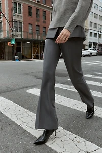 SLIT FLARE PANTS