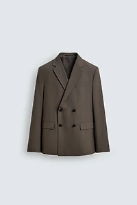 VESTE DE COSTUME À BOUTONNAGE CROISÉ