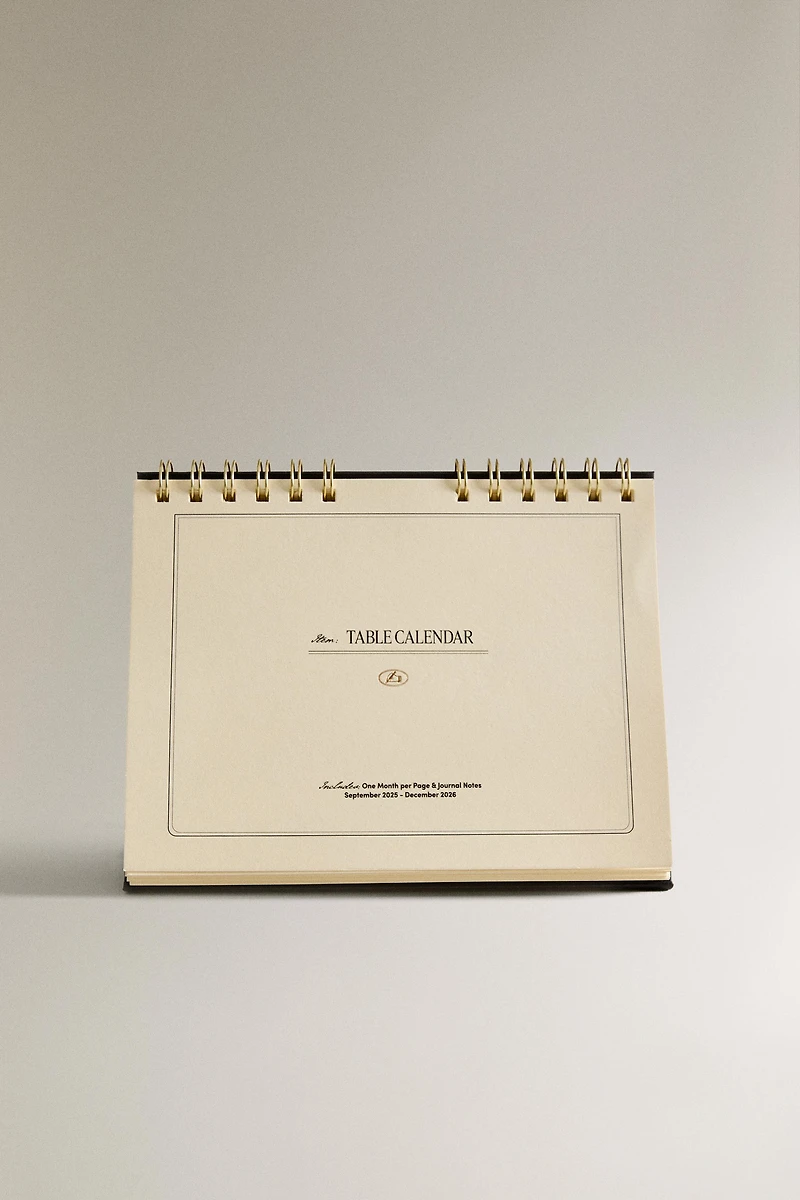 CALENDRIER DE BUREAU PAPETERIE A5